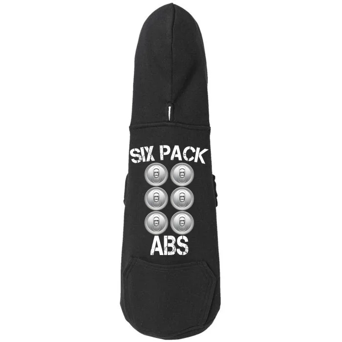 Six Abs Beer Doggie 3-End Fleece Hoodie