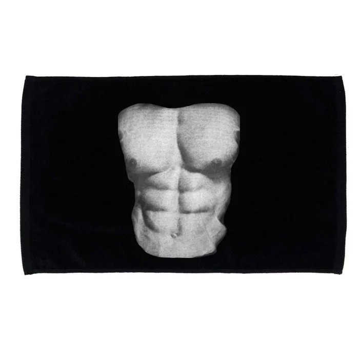 Six Pack Abs Microfiber Hand Towel