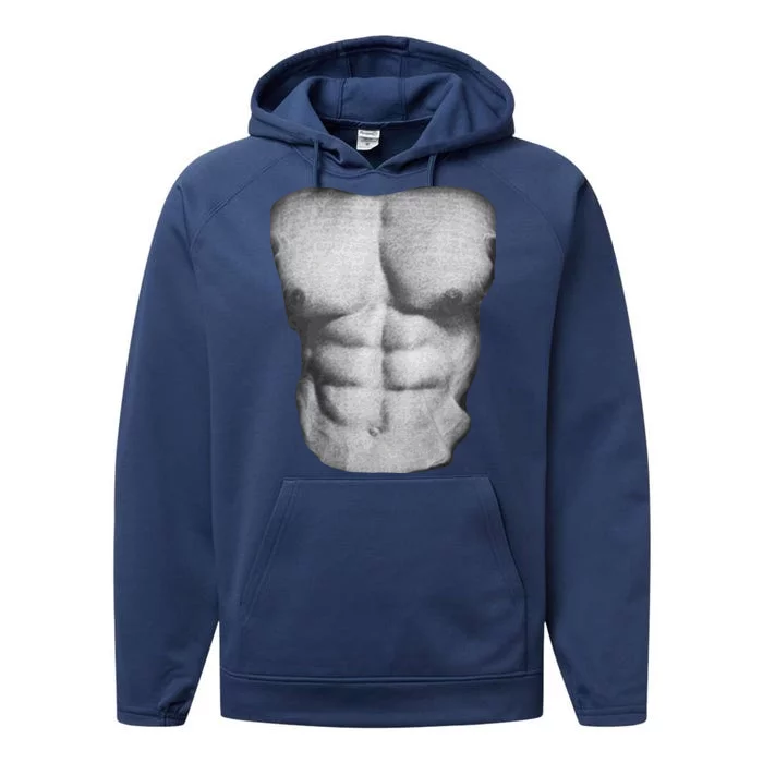 Six Pack Abs Performance Fleece Hoodie