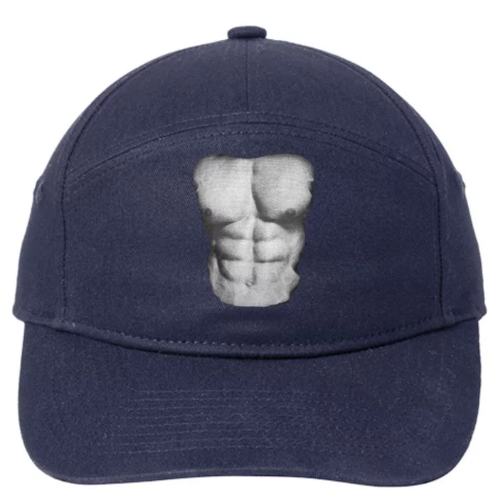 Six Pack Abs 7-Panel Snapback Hat