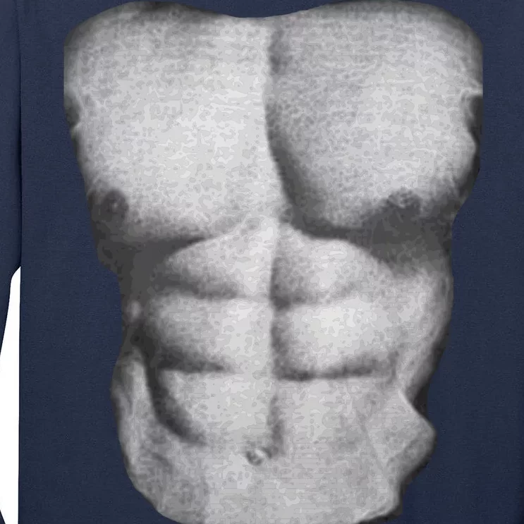 Six Pack Abs Tall Long Sleeve T-Shirt