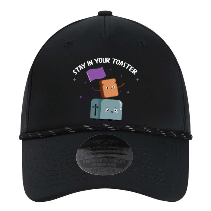 Stay In Your Toaster Funny Color Guard Gifts Performance The Dyno Cap