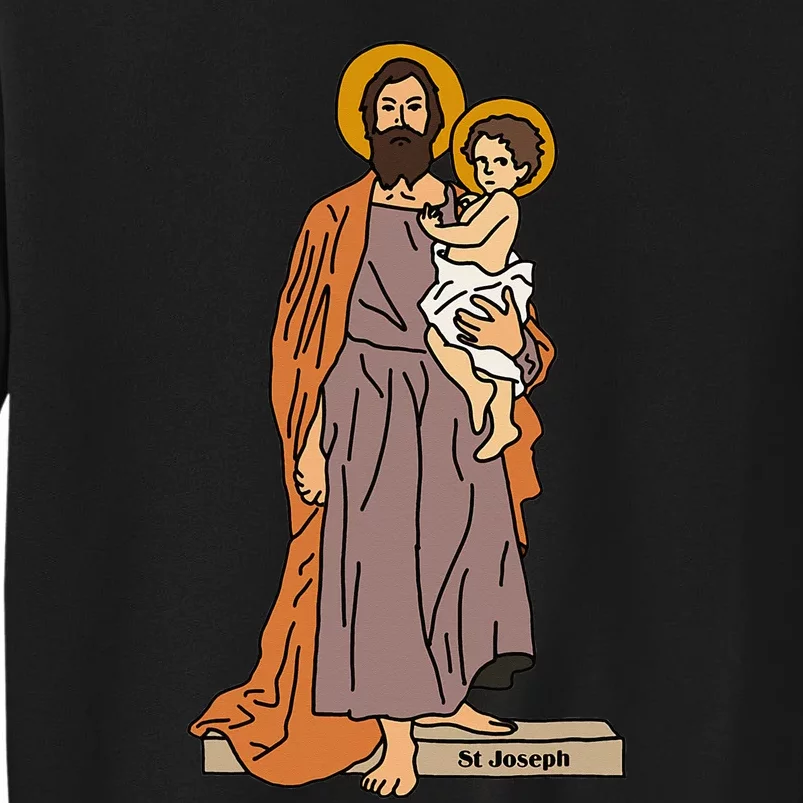 St Joseph and Child Jesus Consecration Catholic Saint Sweatshirt