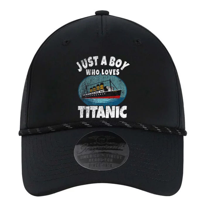 Ship Just A Boy Who Loves Titanic Boat Titanic Performance The Dyno Cap