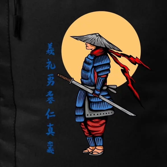 Samurai Japanese Art Martial Arts Gift Daily Commute Backpack