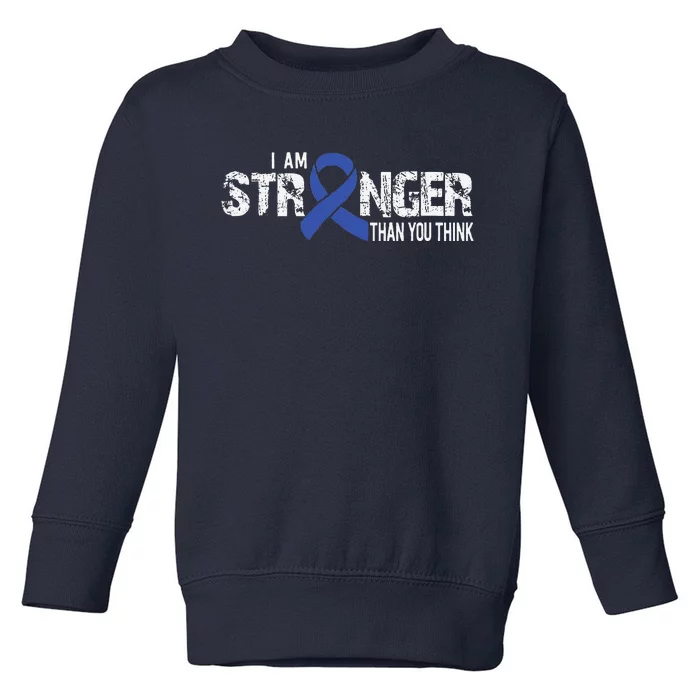 Stronger Juvenile Arthritis Awareness Supporter Ribbon Toddler Sweatshirt