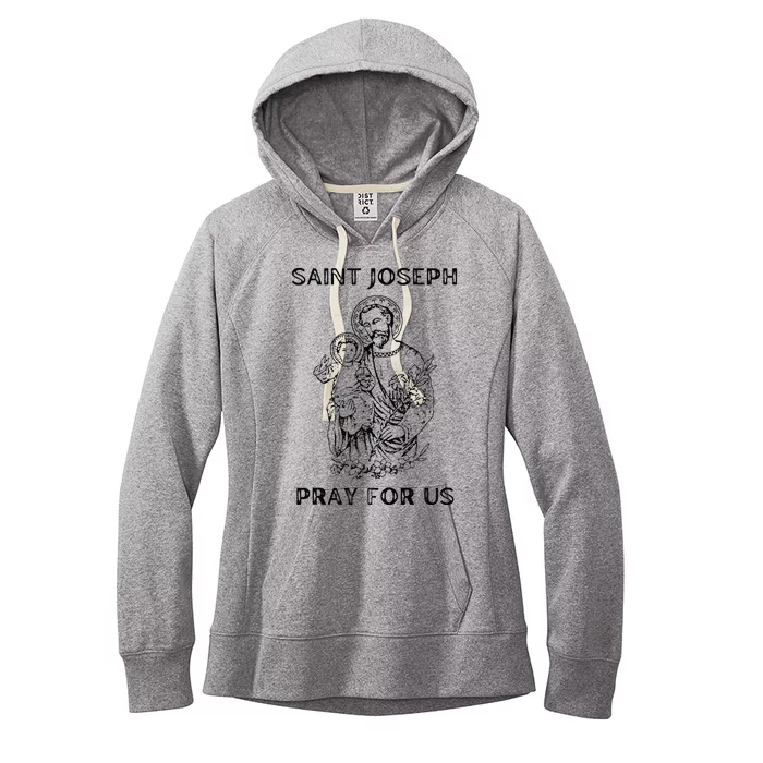 Saint Joseph  All Saints Day St Joseph Catholic Women's Fleece Hoodie