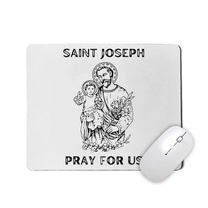 Saint Joseph  All Saints Day St Joseph Catholic Mousepad