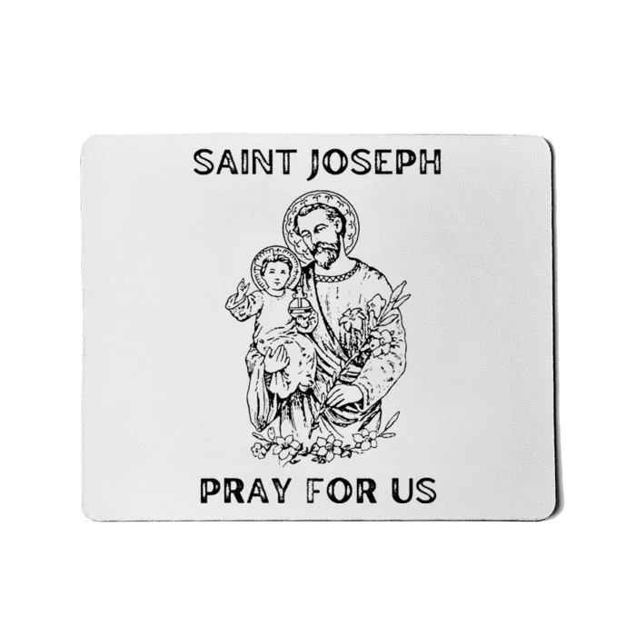 Saint Joseph  All Saints Day St Joseph Catholic Mousepad