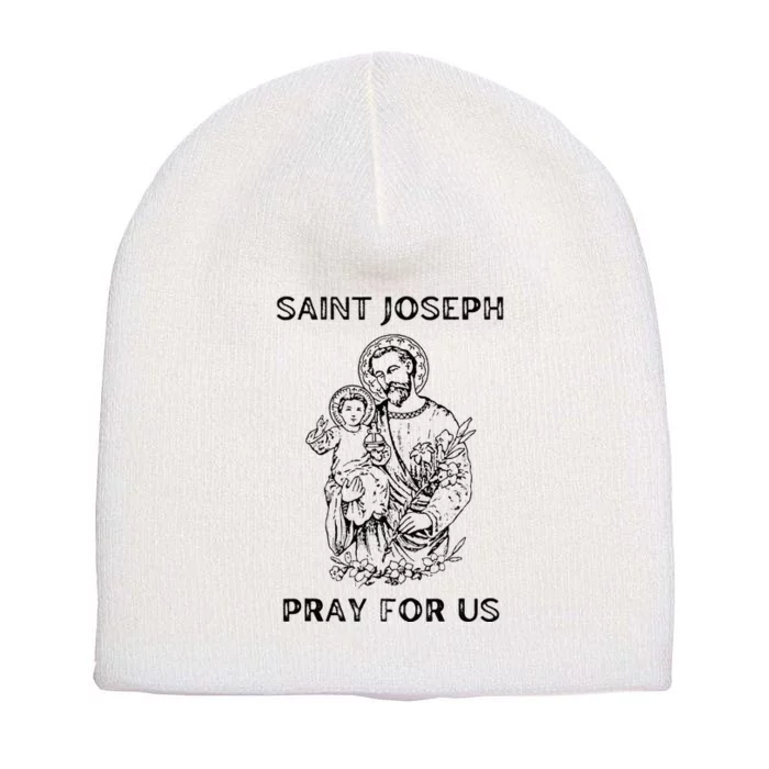 Saint Joseph  All Saints Day St Joseph Catholic Short Acrylic Beanie