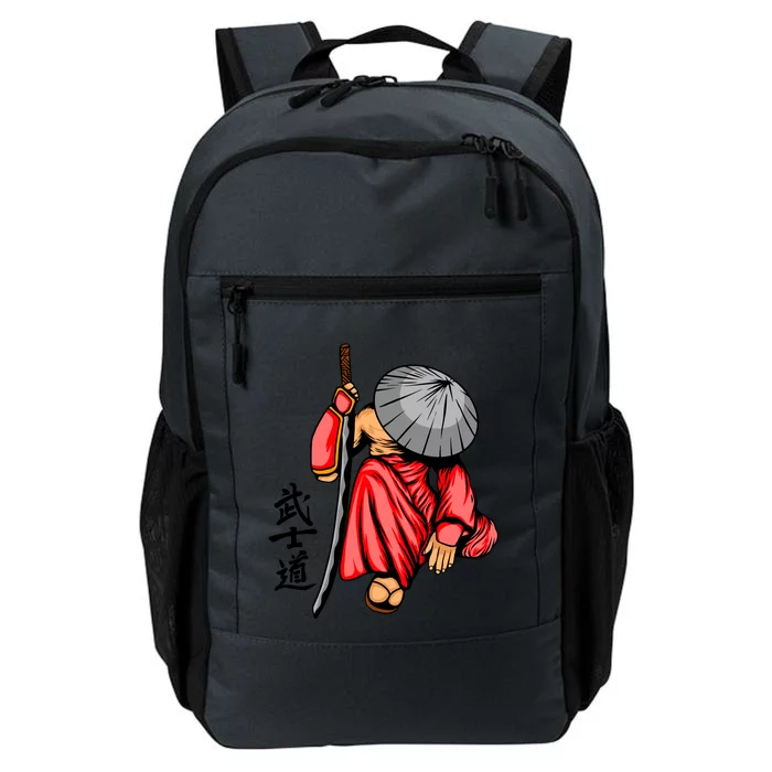 Samurai Japanese Art 13 Daily Commute Backpack