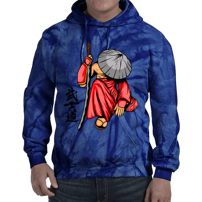 Samurai Japanese Art 13 Tie Dye Hoodie