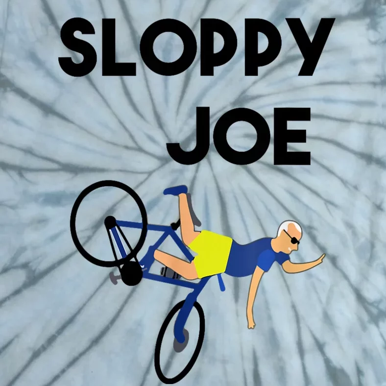 Sloppy Joe Bicycle Funny Sarcastic Tie-Dye T-Shirt