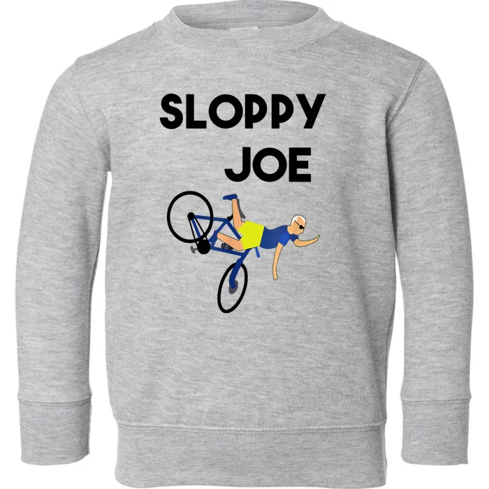 Sloppy Joe Bicycle Funny Sarcastic Toddler Sweatshirt