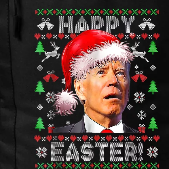 Santa Joe Biden Happy Easter Ugly Christmas Daily Commute Backpack