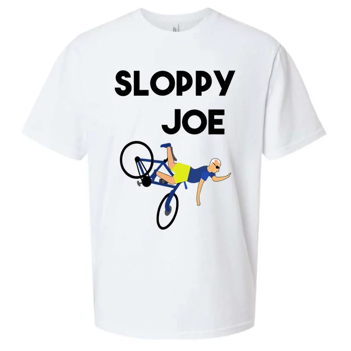 Sloppy Joe Bicycle Funny Sarcastic Sueded Cloud Jersey T-Shirt