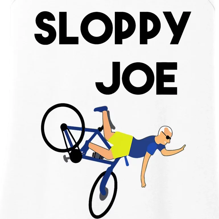 Sloppy Joe Bicycle Funny Sarcastic Ladies Essential Tank