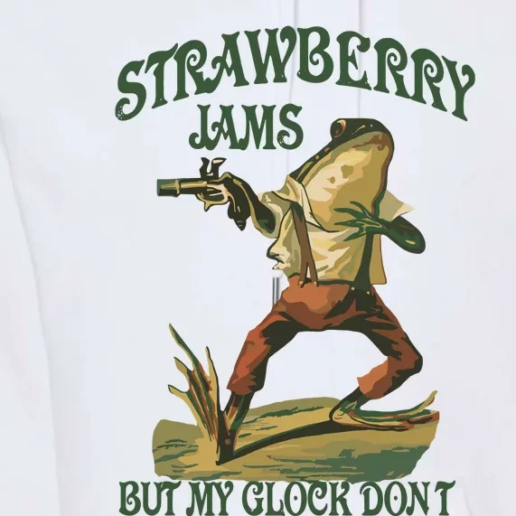 Strawberry Jams But My G.L.O.C.K Dont Premium Hoodie