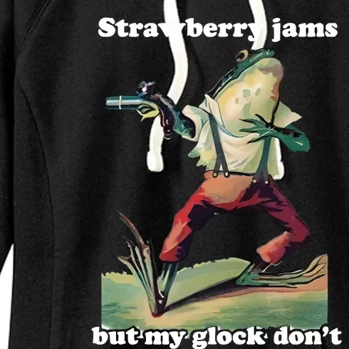 Strawberry Jams But My Don’T Women's Fleece Hoodie