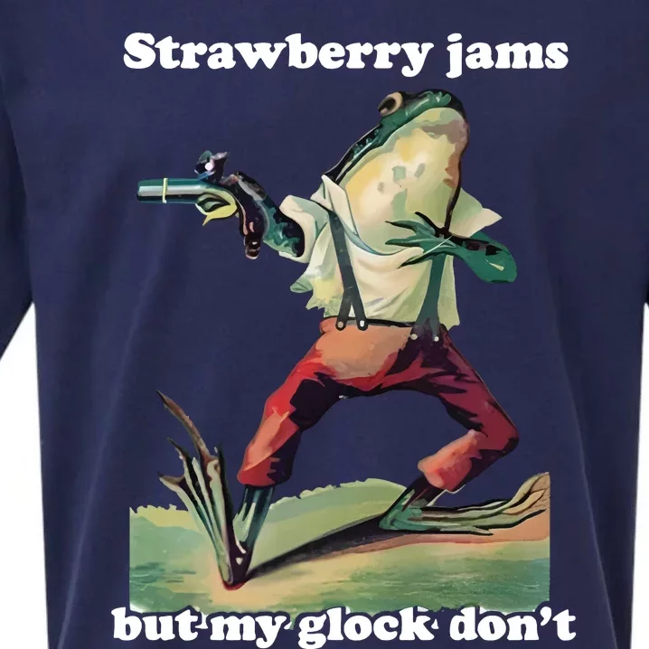 Strawberry Jams But My Don’T Sueded Cloud Jersey T-Shirt