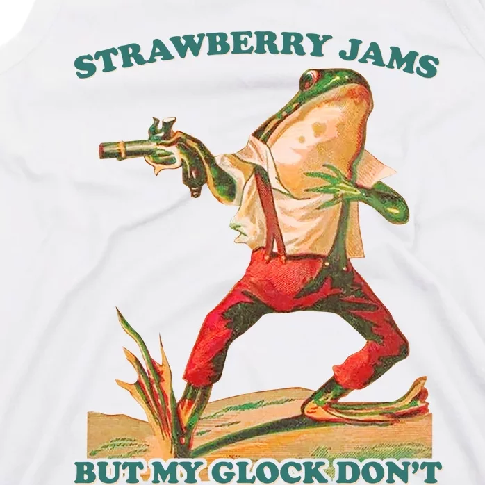 Strawberry Jams But My Gloc K Dont Tank Top