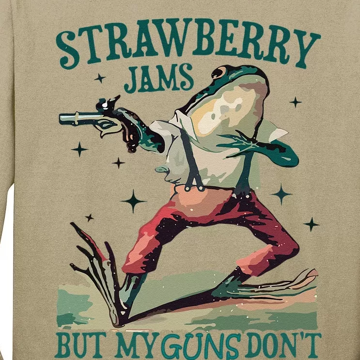 Strawberry Jams But My Guns DonT Tall Long Sleeve T-Shirt