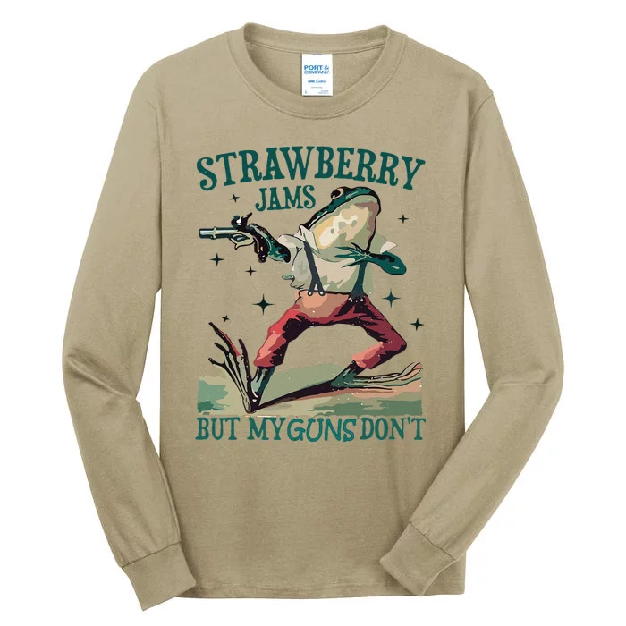 Strawberry Jams But My Guns DonT Tall Long Sleeve T-Shirt