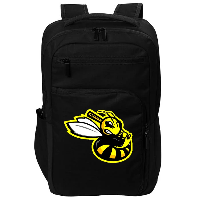 San Jose Bees California League Baseball Vintage Logo Impact Tech Backpack