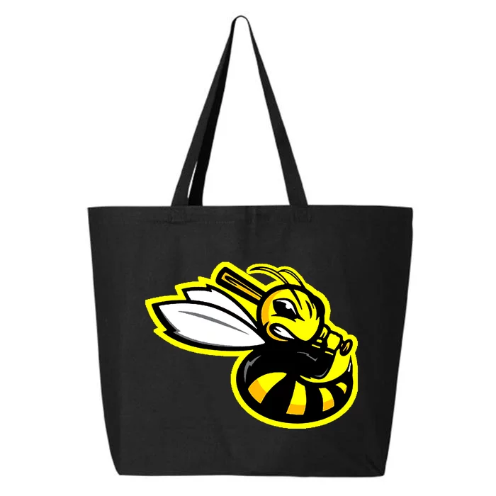 San Jose Bees California League Baseball Vintage Logo 25L Jumbo Tote