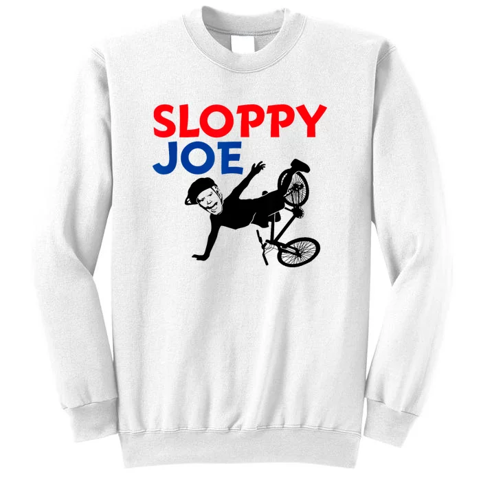 Sloppy Joe Bicycle Funny Sarcastic Sweatshirt