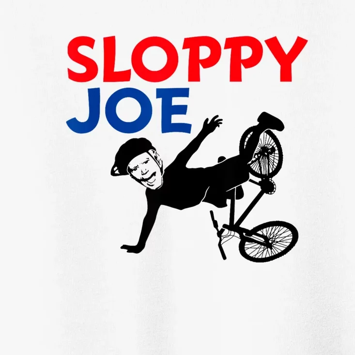 Sloppy Joe Bicycle Funny Sarcastic Toddler T-Shirt