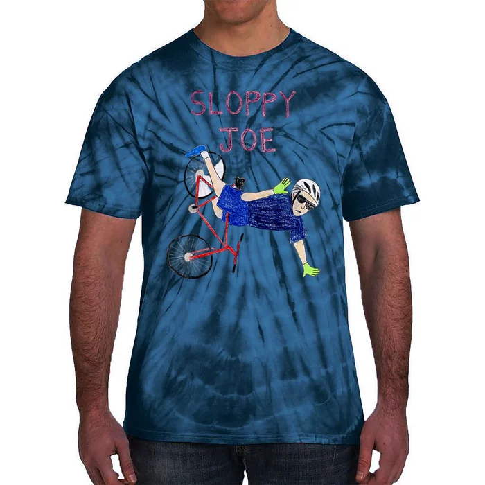 Sloppy Joe Bicycle Funny Sarcastic Tie-Dye T-Shirt