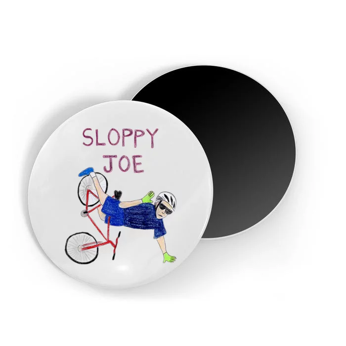 Sloppy Joe Bicycle Funny Sarcastic Magnet