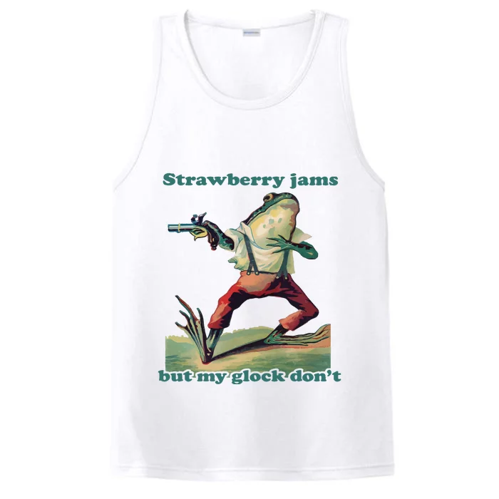 Strawberry Jams But My Glo.Ck Dont Performance Tank