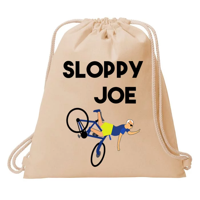 Sloppy Joe Bicycle Funny Sarcastic Drawstring Bag