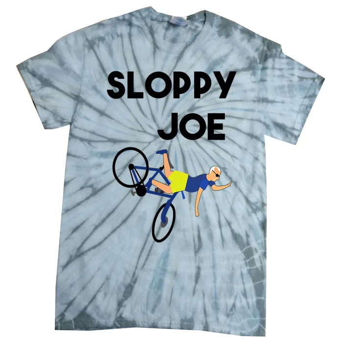 Sloppy Joe Bicycle Funny Sarcastic Tie-Dye T-Shirt