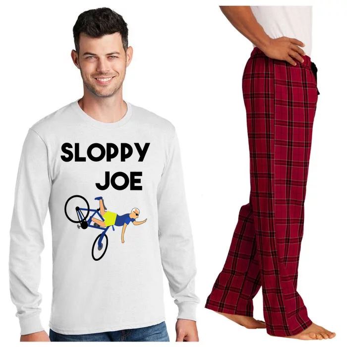 Sloppy Joe Bicycle Funny Sarcastic Long Sleeve Pajama Set