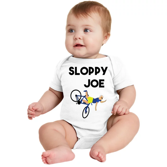 Sloppy Joe Bicycle Funny Sarcastic Baby Bodysuit