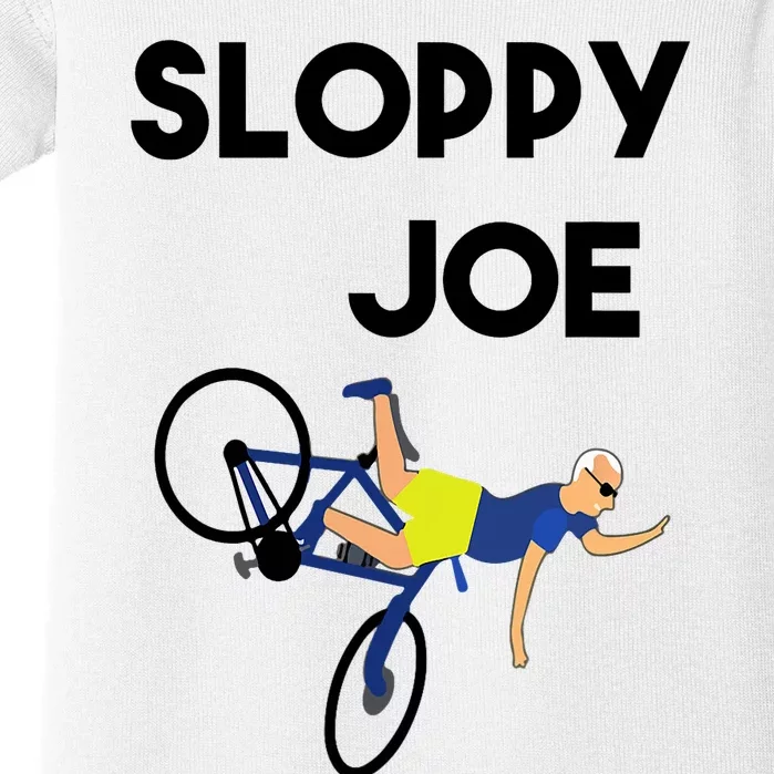 Sloppy Joe Bicycle Funny Sarcastic Baby Bodysuit