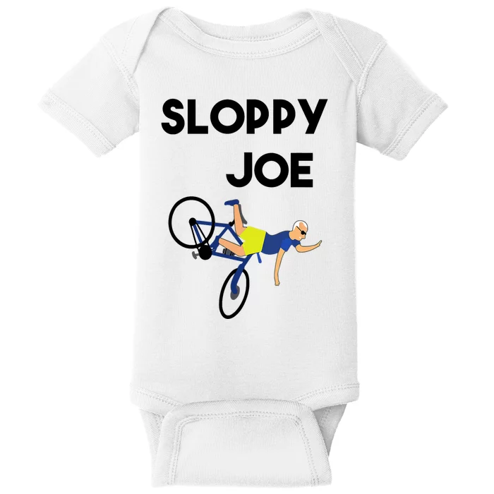 Sloppy Joe Bicycle Funny Sarcastic Baby Bodysuit