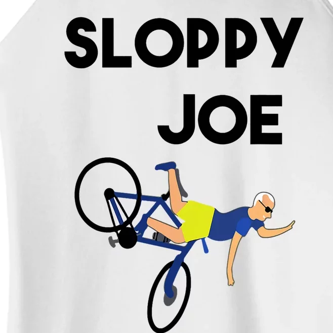 Sloppy Joe Bicycle Funny Sarcastic Women’s Perfect Tri Rocker Tank