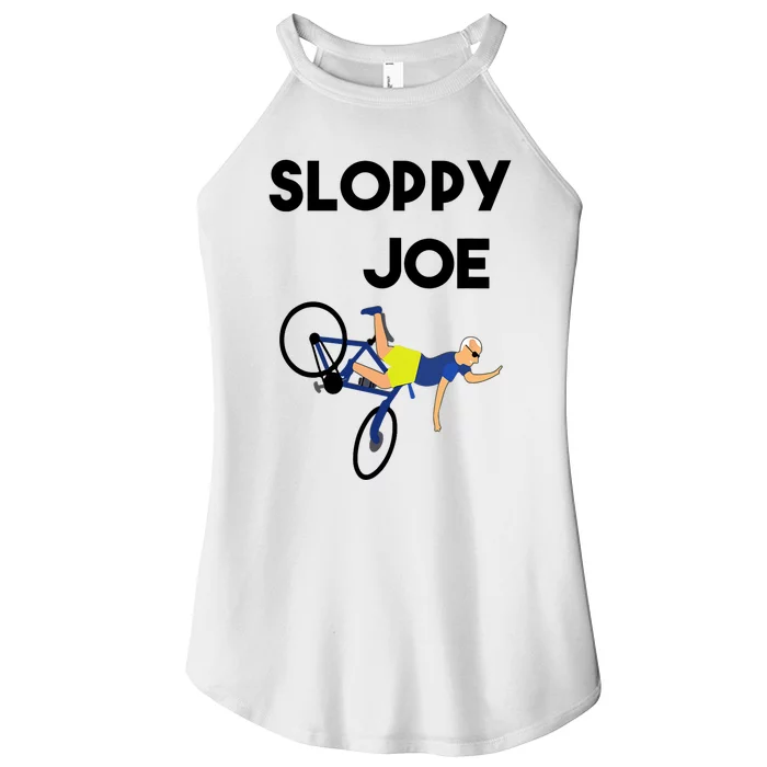 Sloppy Joe Bicycle Funny Sarcastic Women’s Perfect Tri Rocker Tank