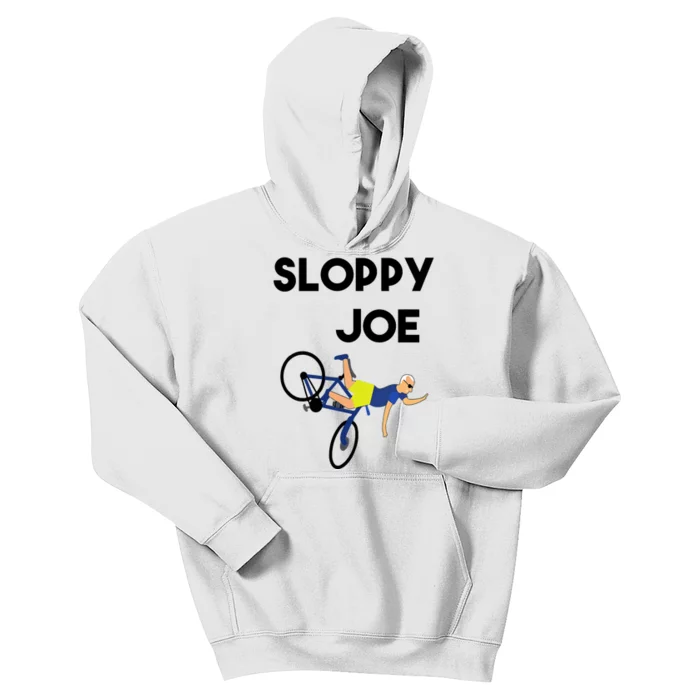 Sloppy Joe Bicycle Funny Sarcastic Kids Hoodie