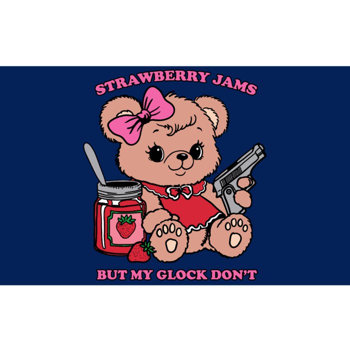 Strawberry Jams But My Guns Don’T. Bumper Sticker