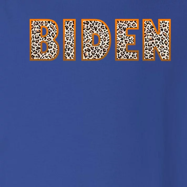 Support Joe Biden Leopard Print Trendy Biden Supporters Gift Cute Gift Toddler Long Sleeve Shirt