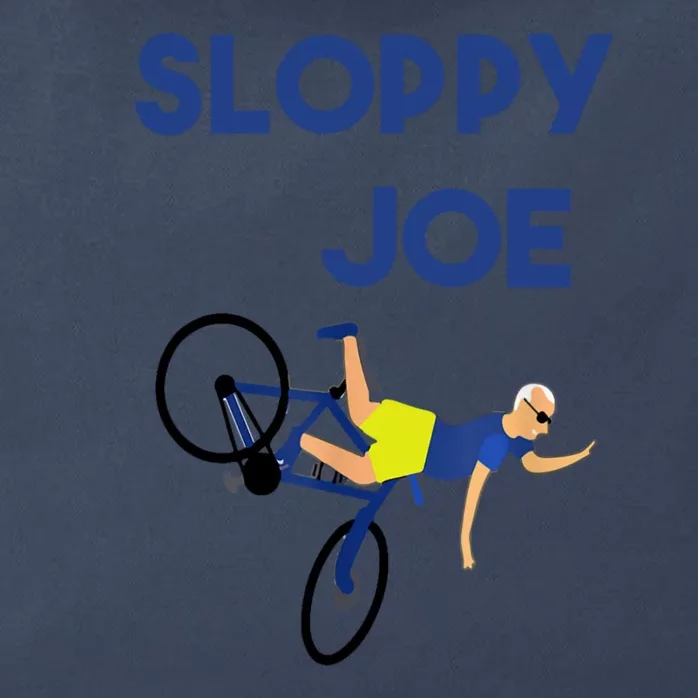 Sloppy Joe Bicycle Funny Sarcastic Zip Tote Bag