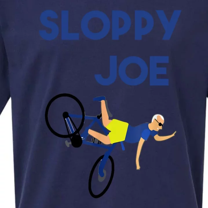 Sloppy Joe Bicycle Funny Sarcastic Sueded Cloud Jersey T-Shirt