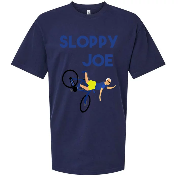 Sloppy Joe Bicycle Funny Sarcastic Sueded Cloud Jersey T-Shirt