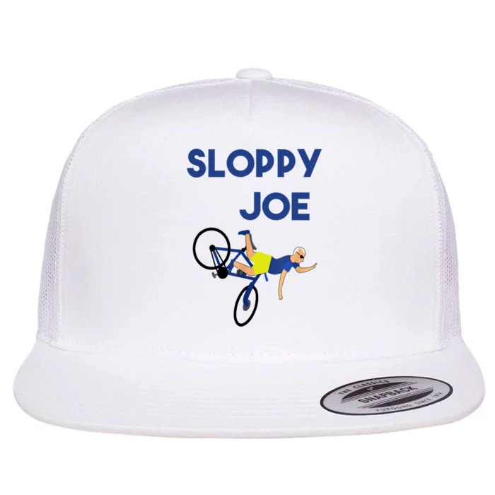 Sloppy Joe Bicycle Funny Sarcastic Flat Bill Trucker Hat