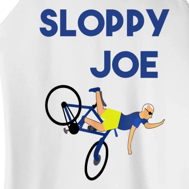 Sloppy Joe Bicycle Funny Sarcastic Women’s Perfect Tri Rocker Tank